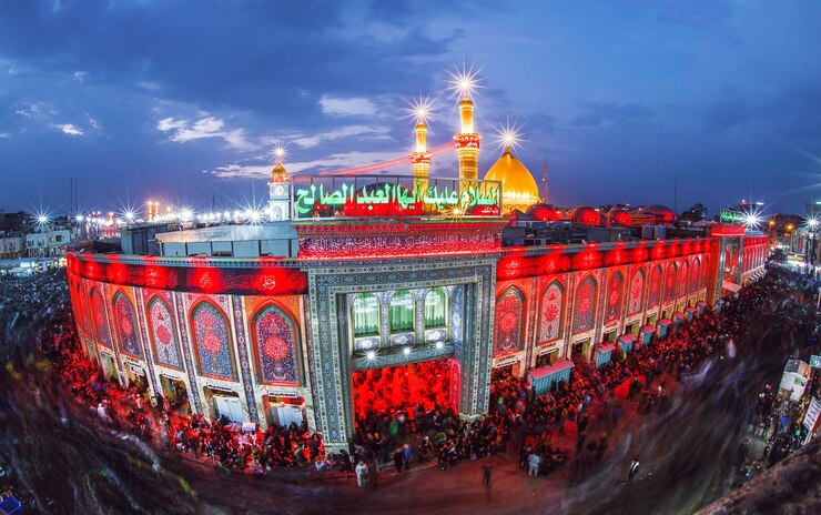 Accommodation arrangements near holy sites